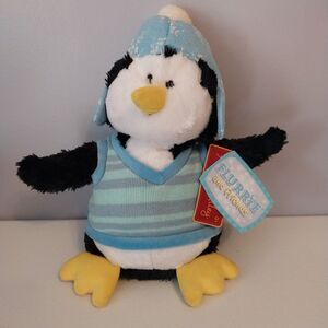 Animal Alley Flurrie & Friends Toys R Us Plush Penguin Hat Sweater Cuddly 2007
